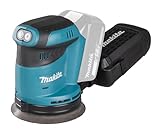 Makita DBO180Z Akku-Exzenterschleifer 18V (ohne Akku, ohne Ladegerät), Blau,...