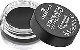 essence STAY & PLAY GEL EYELINER POT, Nr. 01, langanhaltend, hochpigmentiert,...