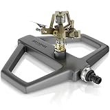 Brandson - Rasensprenger Impulsregner Metall – Intervall Sprinkler –...