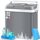 KESSER® Kühlbox Thermobox 32Liter | Thermo-Elektrische Kühlbox | KÜHLT und...