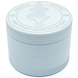Green Genie - Premium Keramik Grinder - Weiß - ⌀63mm groß - Keramik...