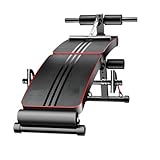 Sit-Up Bank Klappbar, Multifunktion Trainingsbank Höhenverstellbar, Mit Feder...