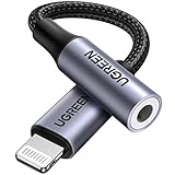 UGREEN Lightning zu Klinke Adapter 3,5 mm Kopfhörer Lightning auf Aux Adapter...