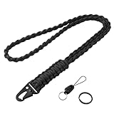 Vicloon Paracord Schlüsselanhänger, Umhängeband Schlüsselband, Paracord...