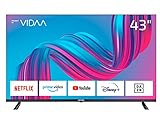 DYON Movie Smart 43 VX - 108 cm (43 Zoll) Fernseher (Full-HD Smart TV, HD Triple...