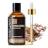 Ätherisches Öle Sandelholz 100ML, MAYJAM Sandelholzöl 100% Rein, Ideal für...