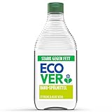 Ecover Spülmittel, kraftvoller Fettlöser für das Spülen von Hand, Zitronen-...