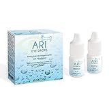 ARI EYE DROPS Augentropfen - 2 x 10ml Hyaluron Augentropfen gegen trockene Augen...