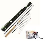 Zite Fishing Feeder-Angel-Set | Feederrute 3,30m 20-120g Wurfgewicht | ideal...