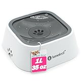 LumoLeaf Wassernapf für Hunde, 1L, Anti-Schwapp Fressnapf Hund Unterwegs, Kein...