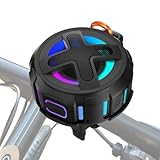 Verbessert, Pro Fahrrad Lautsprecher, mit Lenkermontage, Bluetooth V5.4, IPX7...