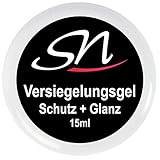 SN Nageldesign Versiegelungsgel für Gelnägel Acrylnägel LED UV Gel Versiegler...