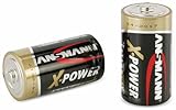 Ansmann X-Power Alkaline Batterie Baby C LR14 Longlife Alkalibatterie für...