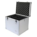 HMF 14802-02 Putzbox, Alu Aufbewahrungsbox, Universalkoffer, 41 x 33 x 36 cm