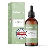 Rosmalin® Rosmarinöl Haare | 100% Bio | Dermatologisch getestet - für Frauen...
