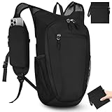 HOTUT Wanderrucksack Leichter, 10L Herren Kleiner Rucksack Wandern Damen Leicht...