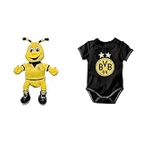 Borussia Dortmund, BVB-EMMA Plüschfigur mittel, 02 Gelb, 30cm & Unisex Baby...