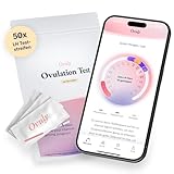 OVULY Ovulationstest | 50 x Fruchtbarkeitstest für Frauen mit App -...