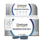 Multivitamin - Centrum Generation 50+ – Hochwertiges Nahrungsergänzungsmittel...