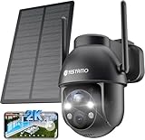 YESYAMO 2K Überwachungskamera Aussen Akku, 355°/90° Pan Tilt WLAN Kamera mit...