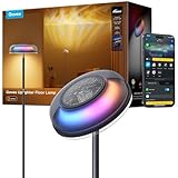 Govee Deckenfluter Stehlampe Wellenbeleuchtung RGBICWW, Dreizonenbeleuchtung...