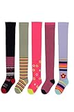 Nowingline 5er Pack Mädchen Thermo-Strumpfhosen warm, weich & superelastisch...