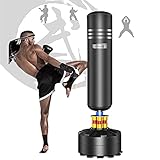 Dripex 175cm Boxsack Erwachsene Freistehender Standboxsack MMA Boxpartner Boxing...