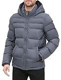 Tommy Hilfiger Herren Down Alternative Hooded Puffer Coat Daunenalternativer...