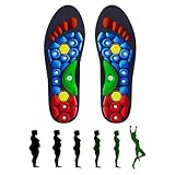 Magnetische Einlegesohlen, 1 Paar Magnetische Massage Gel Einlegesohlen,...