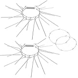 2X Marderschreck/Marderschutz Für Fallrohr Am Haus – Marderabwehr/Schutz Um...