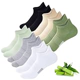 inaWarm Bambus Sneaker Socken Damen 39-42 35-38, 6 Paar Atmungsaktive...