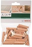 Bosch 150 x Holzdübel 8 x 40 mm