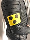 wDesigns Blindenbinde für Sehbehinderte 38-39cm Erwachsene Blindenarmbinde mit...