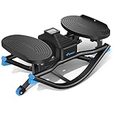 MERACH Low-Impact Rocking U-Shape Stepper mit Seitlicher 3D-Bewegung,Leiser...