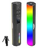 HAFOKO W200 RGB Handheld Licht Zauberstab Wand Light Fotografie Stick Video LED...