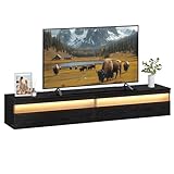 VASAGLE Kailyn Collection - TV-Lowboard, TV-Board hängend, Hängeschrank...