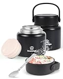 Dreamhigh® Thermobehälter für Essen 800 ml, Edelstahl Warmhaltebehälter...