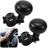 FAELNK Universal Lenkradknauf Spinner 2 Stück Lenkhilfe Auto Lenkradknauf...
