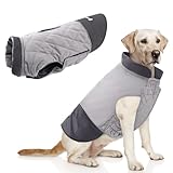 Idepet Winddichter Hundemantel Winter Warme Jacke,Anti-Schneeanzug...