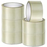 K-MART 6er Verpackungsklebebandrolle – 48 mm x 66 m, geräuscharm, stark...