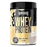 Warrior Whey Proteinpulver 500 g (Vanille-Milchshake) – muskelaturaufbau &...
