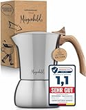 Morgenheld Premium Edelstahl Espressokocher gross für 6 Tassen 300 ml...