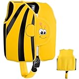 Fuqiduo Schwimmweste Kinder, Schwimmhilfe aus Neopren & EPE - mit Verstellbarem...