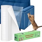 Kratzschutz Sofa Katze Transparent 5m x 42cm: TOOSOFt Katzen Kratzschutz...