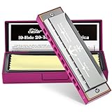 Eastar Major Blues Diatonic Harmonica, 10 Löcher C-Dur Anfänger Mundharmonika...
