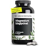 Magnesiumbisglycinat - Premium: Chelatiertes Magnesium - 180 Kapseln - 300mg...