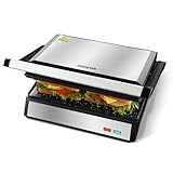 Aigostar Hett pro- Kontaktgrill für Sandwiches, Steak und als Panini Grill,...