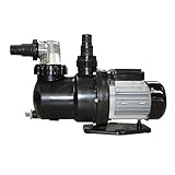 Gre PP052 - Poolpumpe, 450 W, 8 m³/h, bis zu 50 m³, Sandbehälter Ø 400 mm,...