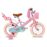 JOYSTAR Little Daisy 14 Zoll Kinderfahrrad für 3 4 5 Jahre Mädchen...