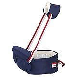 Ergonomische Hipseat Babytrage mit Schultergurt, Taillenhocker Sitz zum Tragen...